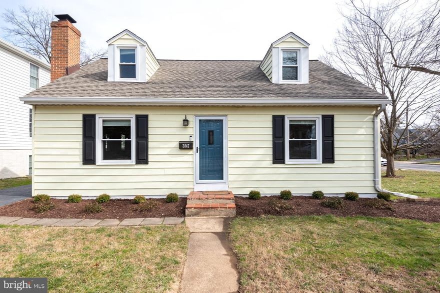 Amazing 2 lvl cape cod in desirable Greenway Downs * Perfect location inside the Beltway in the heart of Falls Church * 3BR/1.5BA * Oversized .21 AC fully fenced private back yard * Large deck* Additional side driveway for extra parking * Remodeled kitchen boasting elegant white cabinetry, Stainless Steel appliances, granite counter tops and subway backsplash * Renovated full bath * Gleaming wood floors * Wood burning fire place * New roof and windows * Extra insulation in the attic * Tons of storage including a shed * Commuters dream just minutes to the metro, DC, Raegan Airport