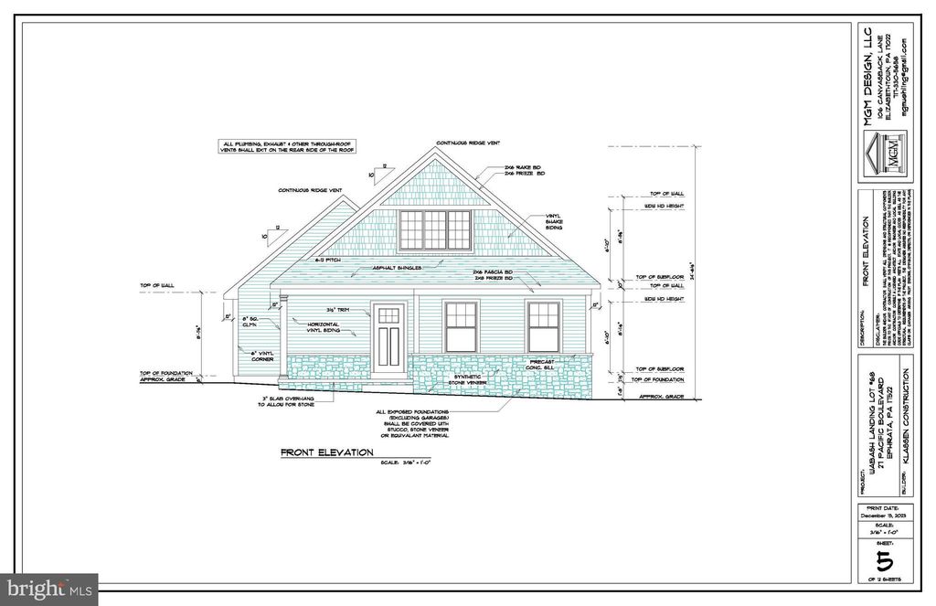 Photo of 27 Pacific Boulevard #..........(LOT 68), Ephrata, PA 17522 (MLS # PALA2046886)