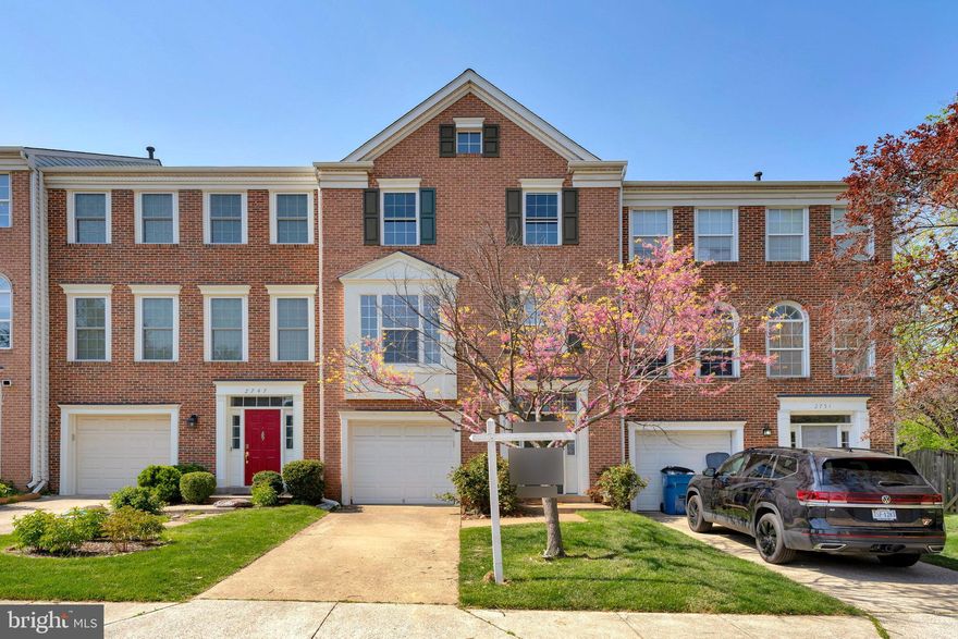 Beautiful & spacious luxury turnkey townhome in peaceful & convenient Cedar Crossing neighborhood.  3 generously sized bedrooms & 2 full and 2 half baths with airy 9' ceiling on main level. Lovingly maintained home has been tastefully renovated with light & bright gourmet kitchen featuring recessed lighting, island, stainless steel appliances and quartz countertops. Sliding doors lead to a large deck for entertaining.  Lower level is open, with recently installed LVP,  cozy gas fireplace & walk-out doors that lead to patio space.  Large primary bedroom with vaulted ceiling, lots of closet space & natural light leads to spa-like primary bath with soaking tub & separate shower. Laundry room on bedroom level.  Fresh paint throughout most of house & new carpet upstairs.  If you want a beautiful & worry-free house, this one is for you. Major systems are newer, house is fully renovated w completely (gorgeous!) new  kitchen & elegant updated bathrooms. Owners have been meticulous about maintenance & upgrades. HOA covers lawn care (front & back) & trash. One car garage with additional driveway parking & readily available guest spaces across the street. Commuting is a breeze- near Vienna & Dunn Loring Metro stations, 66, 29 & convenient to Mosaic District & shopping.