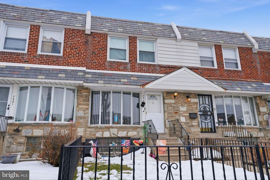 Welcome to this well-kept home on a quiet street in the desirable Rhawnhurst section of Northeast Philadelphia. Step inside to a bright and comfortable living room that flows into a cozy dining area — perfect for everyday meals or hosting family and friends. The kitchen offers plenty of cabinet and counter space, providing a great setup for cooking and entertaining. Upstairs, you’ll find three spacious bedrooms and a full bathroom. The finished basement adds extra living space, ideal for a family room, home office, or workout area, along with laundry access and an attached garage for convenient parking and storage. Located close to schools, shopping, parks, and public transportation, this home offers both comfort and convenience in a great neighborhood.