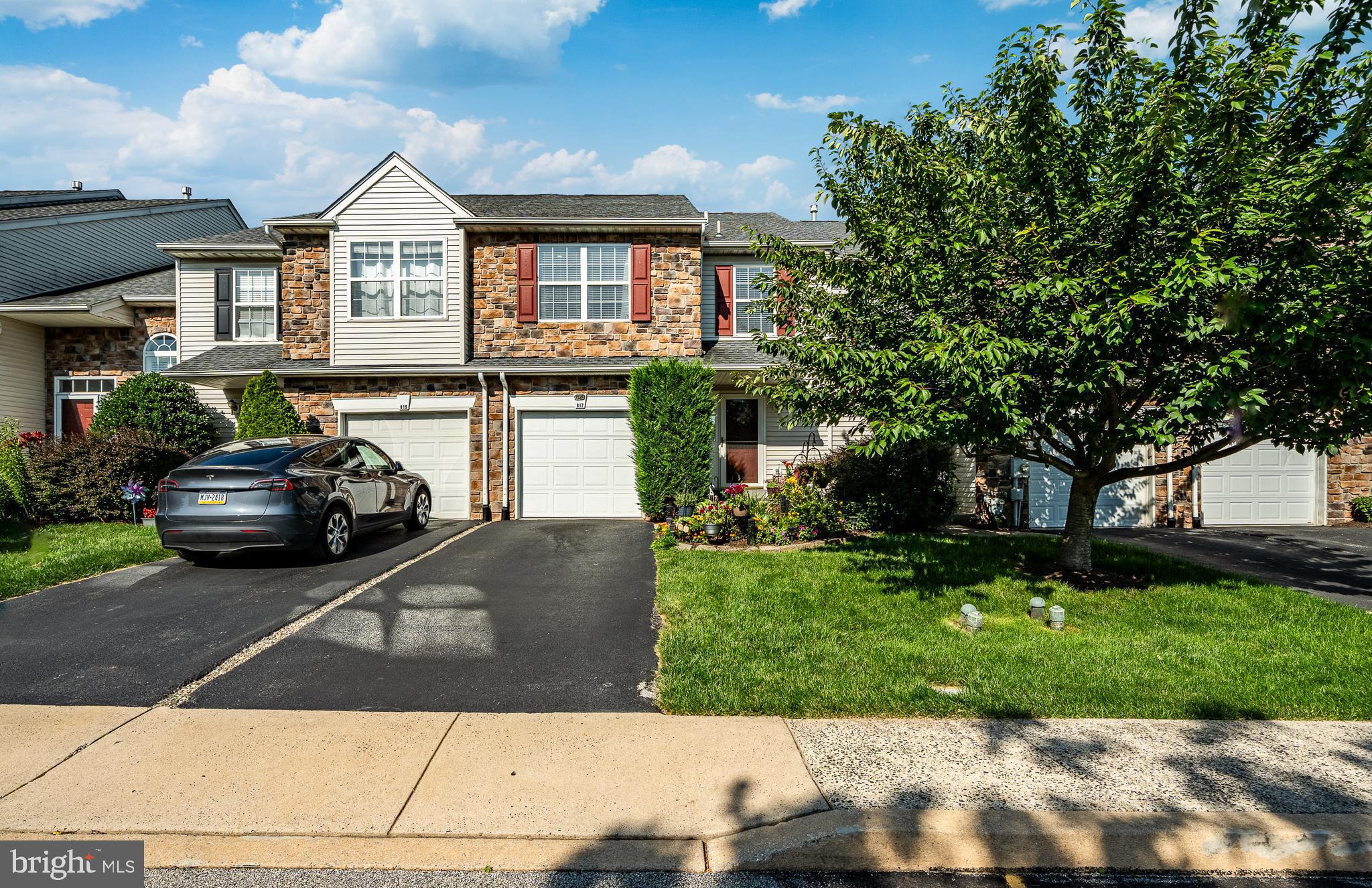 Welcome to 817 Rosehill Drive, a beautifully updated townhome in the desirable Glenn Rose community of King of Prussia. This spacious 3-bedroom, 3.5-bath residence offers over 2,130 sq ft of elegant living space across three finished levels, plus a versatile loft ideal for a home office, guest suite, or 4th bedroom.
Step inside to find hardwood flooring, crown molding, and abundant natural light throughout. The gourmet kitchen is a chef’s dream, featuring granite countertops, stainless steel appliances, custom tile backsplash, recessed lighting, and upgraded cabinetry. The open-concept dining and living area flows seamlessly to a private rear deck with awning are remote control is perfect for outdoor entertaining.
Upstairs, the expansive primary suite boasts vaulted ceilings, a large walk-in closet, and a spa-inspired bath with a frameless glass shower and dual showerheads. Two additional bedrooms share a well-appointed hall bath, while the third-floor loft adds valuable flex space.
The finished basement includes a full bath, offering ideal space for a media room, gym, or in-law setup. Additional highlights include a 1-car garage, 2-car driveway, second-floor laundry, and ADT security system. Low HOA fees cover common area maintenance, snow removal, and lawn care.
Recent upgrades inlcudes updated Kitchen and bathrooms , HVAC Lennox coil and heater replaced in 2022 with warranty till 8/9/2033. Recessed lights in Bedrooms , Loft and basements.
Enjoy convenience to major highways, shopping at King of Prussia Mall, and award-winning Upper Merion schools. This move-in-ready home offers style, comfort, and a prime location—schedule your private showing today!