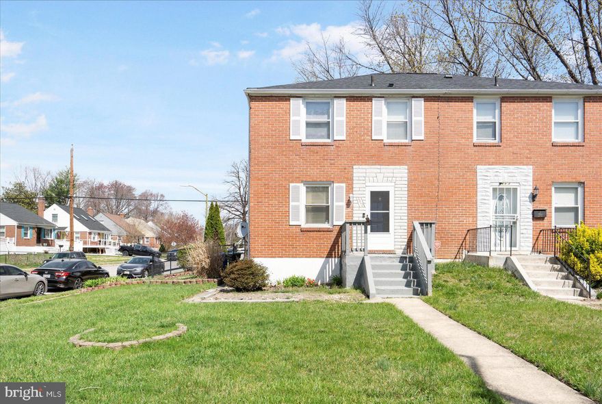 Charming Semi-Detached home with nice features.  Step into this inviting townhouse, you will immediately appreciate the  3 Bedrooms 1.5 bathrooms, beautiful gleaming hardwood floors.  The sundrenched main level makes this home super comfortable and a stylish living experience. The updated kitchen provides a culinary experience for the chef in your family.  Check out this large corner lot, fenced rear yard, nice deck for summer time fun.  This lovely home offers classic appeal and is ready for you to move in!! located in a desirable neighborhood, very convenient and a nice sense of community!!! Don't miss the opportunity to own this fine gem!!!!
