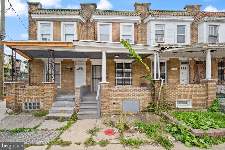 This classic Baltimore townhouse blends timeless character with fresh updates for comfortable city living. Recently refreshed, the home features bright, inviting spaces and durable laminate plank flooring throughout the main living areas.

The kitchen offers modern appeal with sleek stainless steel appliances, providing both style and function. An unfinished full basement adds valuable storage space and offers potential for future customization.

Whether you're a first-time buyer or investor, this well-maintained home is move-in ready and full of possibilities—all in a location that puts you close to the heart of the city.