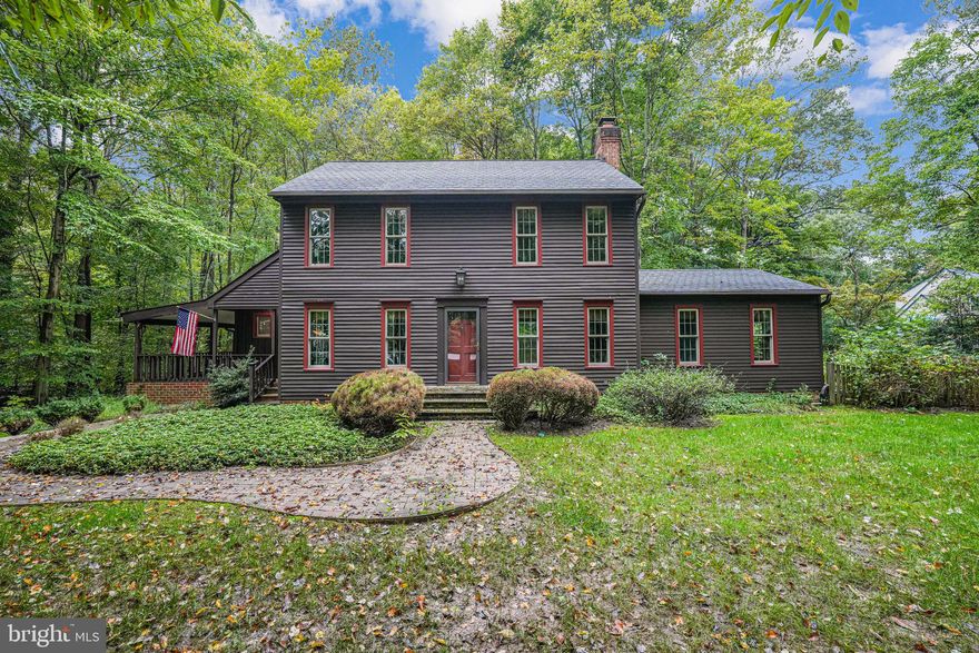 Welcome home to this beautiful and well maintained home on 1.6 acres in Heritage Woods which has NO HOA! This home features a wrap around deck over looking a beautiful wooded lot. Move inside to  warm and welcoming living spaces with a fireplace and huge widows to view your outside paradise. The kitchen has Quartz countertops and beautiful stainless steel appliances. Lovely dining room and large family room for all your gatherings. Moving upstairs you will find 3 bedrooms and 2 baths with plenty of closet space. Come see this lovely home, don't wait! Please check out the video, this is a spectacular property offering a peaceful setting but still close to all the conveniences.