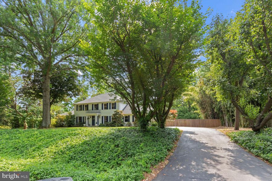 Beautiful setting on a quiet street, this classic colonial is situated on an acre and a half, meticulously landscaped.  Upon arrival to this corner lot, notice the spectacular architectural features that were masterfully crafted by the builder. All of the banquet size rooms you would expect in a luxury home, plus some incredible bonus and creative additions that will definitely surpass expectations with private office off of family room. Perfect for large scale events or an escape from the city, this home is a versatile entertaining haven. The kitchen features large preparation areas, stainless  steel appliances, quartz  counters and custom cabinetry.  Open kitchen, family and casual dining areas have easy access to the back deck (gas grill to convey) and large fenced yard. Outside is a continuation of this awesome entertaining home with extensive landscaping, decking, shed  and an in ground concrete pool.  Four LARGE bedrooms with ample closets (upper level)  and a potential 5th bedroom in the lower level with separate full bath, kitchen and space for a gym, entertaining (TV to convey) and walkout level. Full laundry on main level. Enjoy the peaceful sights and sounds of nature that surround you as you enjoy your private oasis.  Open House Thursday 5-6:30.  Sellers kindly request a rent back.