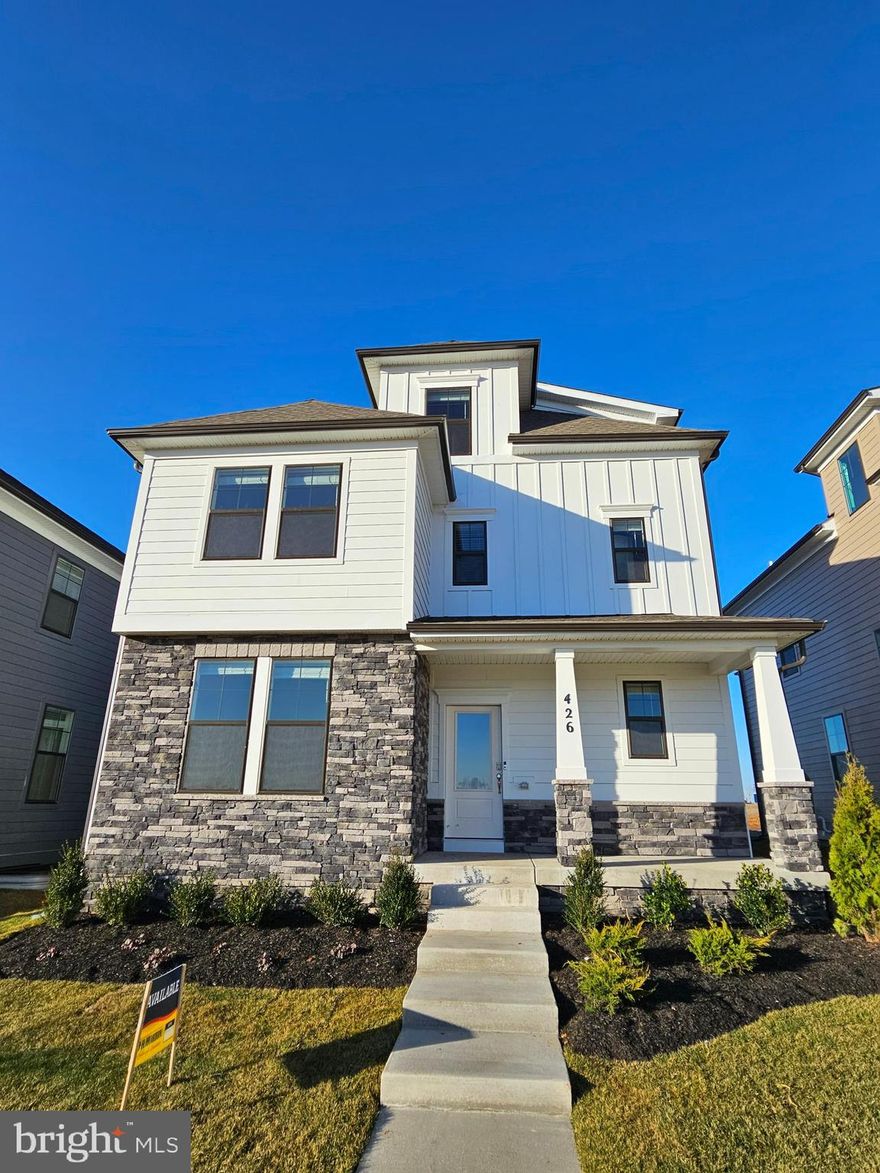 Nestled in the most beautiful and peaceful enclave of Historic Downtown Frederick, The Renn Quarter offers quick move in single family homes across the street from Carroll Creek and is the last extension of walkable downtown Frederick. Our extraordinary home-sites face open spaces, Monocacy River and Carrol Creek, rolling hills, open spaces and amazing sky lines. Our quick move-in, under construction Jade is our newest and most jaw dropping floorplan in the community! The home features a ton of our buyer’s favorite options, including the extremely desirable bonus room on the 4th level! Perfect for a kid’s playroom or private office. The owner’s suite doubles as an adult oasis, a perfect place to relax. The on-suite bathroom features an oversized walk in shower fit for a spa, with two separate walk in closets. Three secondary bedrooms and two secondary bathrooms round out the third level, making it perfect for multiple family members. Downstairs, an open and inviting kitchen and family room screams entertainment. The gourmet kitchen is accentuated by stainless steel appliances, a built-in wall oven and microwave, hood vent, quartz countertops, and a trendy herringbone, mosaic glass backsplash. A separate formal dining room which can double as an office and a half bath is situated up front. A short trip to the basement opens to a beautifully finished rec room, large enough for all your entertainment needs. Around the corner, a larger basement bedroom and full bathroom complete your lower level. The Renn Quarter community is less than a mile away from the heart of downtown Frederick; is the location of the future Carroll Creek Walkway Extension; and will be an amenity filled community! You will have all the conveniences and benefits of Historic Frederick, while living in a brand new, modern home! This home is a quick move in home and will be ready for delivery in March. Contact us today to schedule a showing and to ask about our amazing incentives!