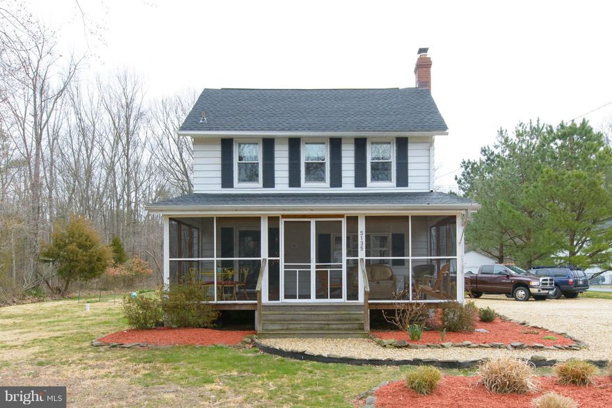 This charming Farmhouse in West River is just what you've been looking for! 3 bedroom/2 full bath home. Freshly painted, recently remodeled Kitchen & beautiful original wood floors throughout. Cozy up in front of the LR wood-burning fireplace in the winter & relax on the large screened-in porch the rest of the year. Large level lot, new rear deck, patio, storage shed & lots of open land to explore