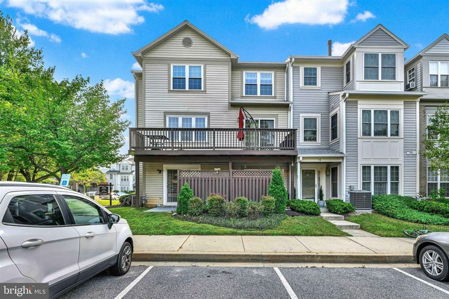 Enjoy comfort and convenience in this spacious 3-bedroom, 2 full and 2 half bath townhome located in a quiet, reserved community. Just minutes from Wegmans, Giant, Costco, Panera Bread, Starbucks, Old Navy, DSW Shoe Warehouse, banks, restaurants, gyms, schools, and major commuter routes, this home offers the perfect balance of peaceful living and easy access to everyday amenities.

The main floor features a bright living room, dining area, and a functional kitchen with direct access to a large private balcony—ideal for relaxing or entertaining. Upstairs, you’ll find three generous bedrooms, including a primary suite with its own private bathroom, along with a second full bath. The ground level offers a flexible space that can serve as a recreation room, home office, gym, or second living area, along with a convenient half bath.

Filled with natural light and offering plenty of storage, this home is ready to provide comfort, flexibility, and a fantastic location all in one. Opportunities like this don’t last—schedule your private tour today and make this beautiful townhome yours.