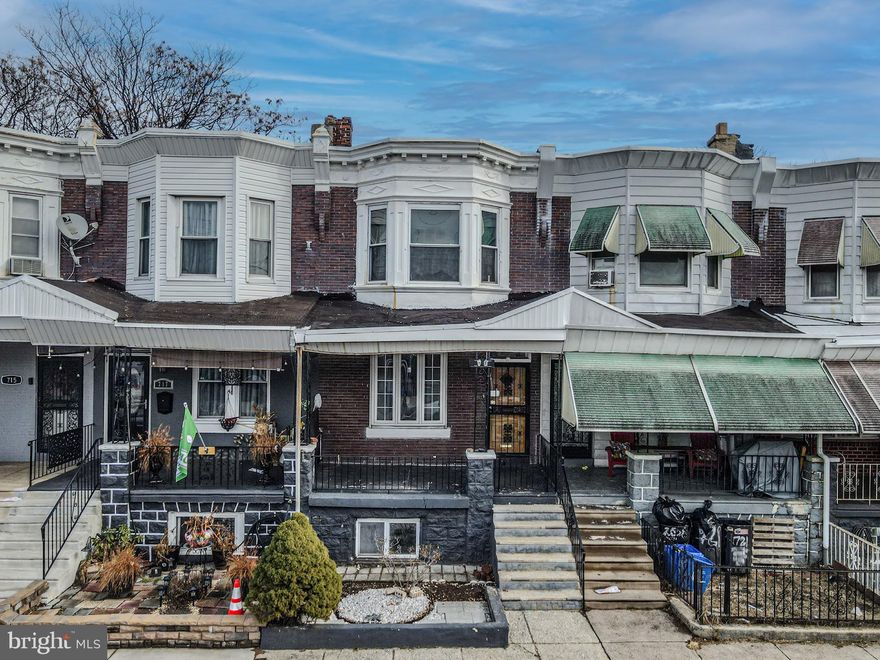 **PRICE IMPROVEMENT!** Welcome to 719 S. 57th Street! This 3-bedroom, 1-bathroom row home is bursting with opportunity and ready for you to make it your own. With 1,175 square feet of living space, this property offers plenty of room to grow while showcasing classic Philadelphia charm.

Step inside to find a spacious living area filled with natural light, leading into a dining room perfect for family meals or entertaining. The kitchen provides a functional layout, ready for your vision and updates to transform it into the heart of the home.

Upstairs, you’ll find three generously sized bedrooms and a full bathroom, offering ample space for rest, relaxation, or a home office setup.

This home also features a full basement, perfect for storage or as a canvas for your creative upgrades. The backyard provides additional potential for outdoor entertaining, gardening, or a cozy retreat.

Located in the vibrant 19143 zip code, this property places you near local dining, shopping, public transportation, and parks. Whether you're a first-time homebuyer looking for a project, an investor seeking your next opportunity, or someone ready to create their dream home, this property offers the perfect foundation with some main components already addressed for you including recently coated roof, newer water heater, expanded electric panel and new pvc piping in the basement.

Don't miss your chance to own a home with plenty of character, space, and possibilities. Schedule your showing today and start imagining the future you can build here!

*Seller is a Licensed RE Agent. Property is being sold as is.