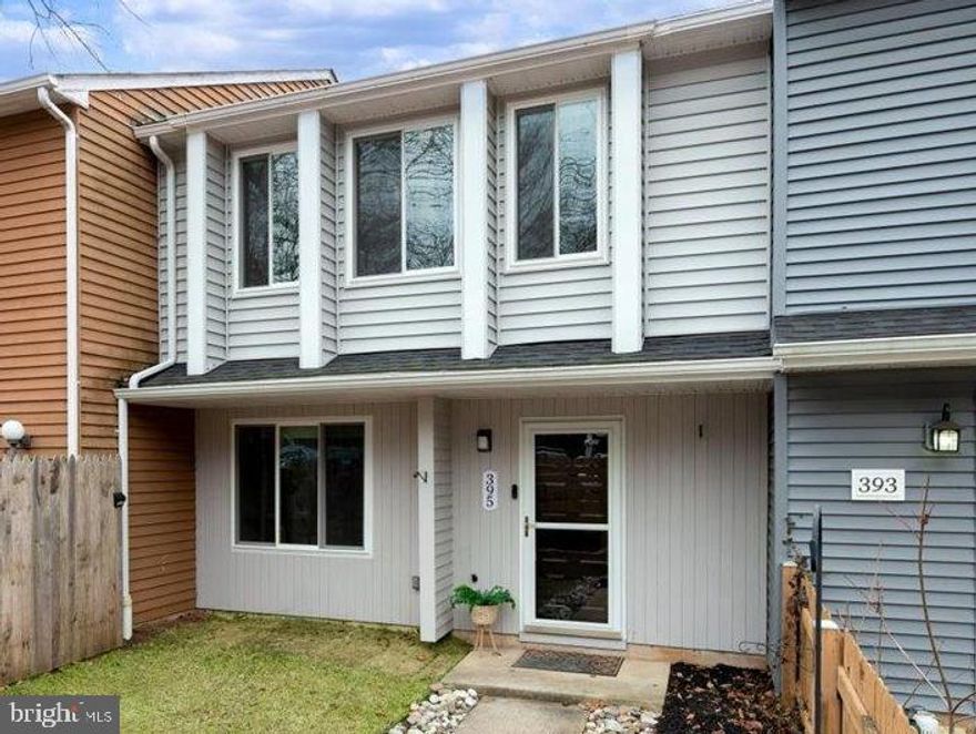 Welcome to 395 Carronade Way in the desirable Capetowne community!  This beautifully updated 3-bedroom, 1.5-bath townhome offers modern living with the convenience of everything you need close by!  The house has been totally updated.  2019 New 50 Gallon Electric Water Heater, 2022 New Roof, New Siding Gutters Allied Remodeling, 2023 New Lifeproof Laminate Floors, Full Bath - New vanity, New tub & surround, New toilet, and New floor tile.  New American Vinyl Windows & Sliding Glass Door,  New Counter tops/Sink/Cabinets, New Stainless-Steel Fridge/Microwave/Dishwasher, New Sod-Front yard & Rear yard, Exterior Shed, New Washer & Dryer, New Front Planter Boxes and privacy fence. 2024 Interior New Paint - whole house, Custom Window Treatments, New Interior Doors and Closets.  New Carpet.   Enjoy easy access to major highways for commuting, award-winning Broadneck schools, community activities and youth sports leagues, shopping, dining, and parks. Sidewalks connect to the scenic B&A Trail, perfect for outdoor activities.  AND a fenced yard with storage and garden boxes ready to go!  Do not miss this incredible opportunity to make this your next dream home!  OPEN HOUSE - February 7 from 1:00-4:00PM!