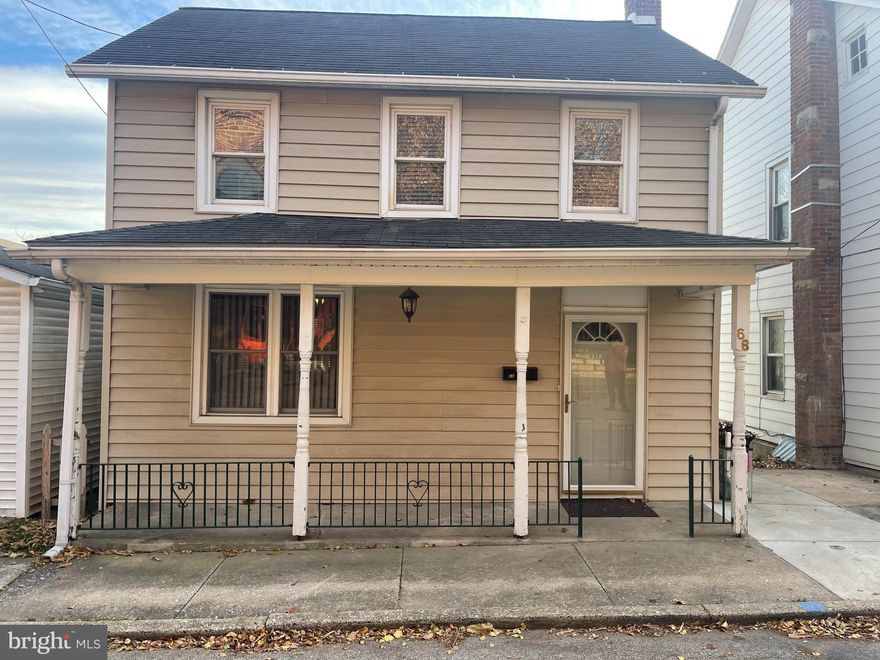 Newer updated colonial in Spring Grove school district. Nice porches in the front and back. Second floor balcony off of the back bedroom. New appliances are purchased and will be put in the kitchen.  New flooring in the kitchen. All new carpet up the steps and in all three bedrooms. This is a great home for someone that doesn't like a lot of yard work.