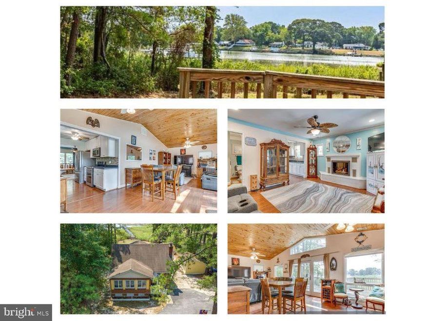 This charming waterfront property boasts two bedrooms and a full bathroom. Inside, you'll find a cozy screened-in porch, a living room complete with a fireplace, and a newer kitchen featuring stainless steel appliances. The separate laundry/utility room has tons of space perfect for pantry space, laundry and general storage.  The dining area and family room addition have vaulted ceilings and offer splendid waterfront views. The relaxing deck overlooks the backyard featuring a private pier. Whether you're seeking a wonderful summer retreat or a year-round residence, this home home would fit  the bill perfectly with a little work and some cosmetic touches! You can even stroll to one of Southern Maryland's finest seafood restaurants, embrace the tranquility of life on Neale Sound in this delightful residence.