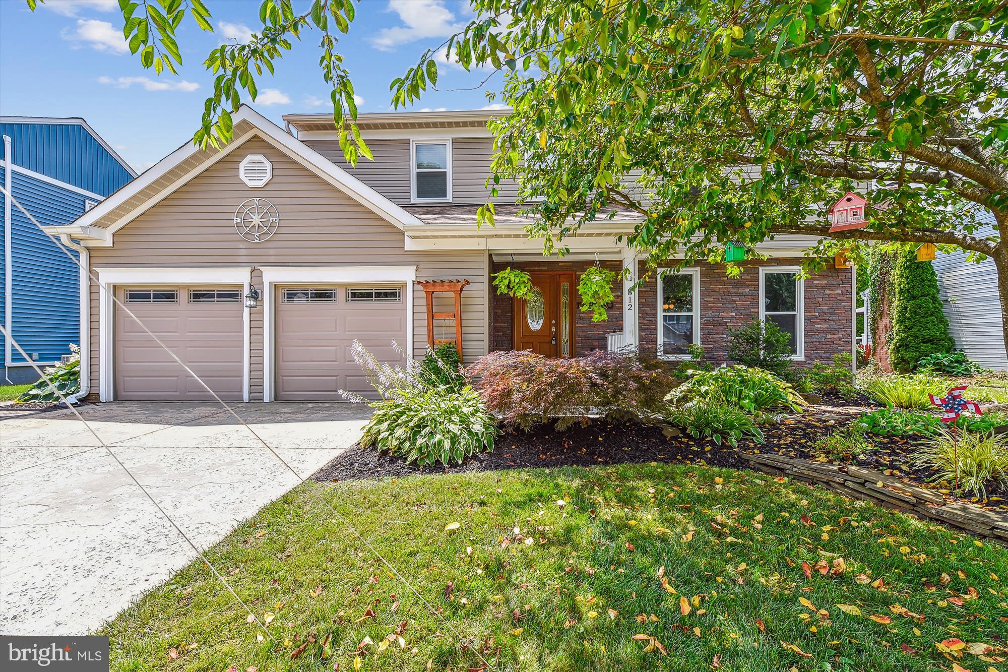 Impressive and well maintained and move in ready 4 Bedroom/2.5 Bathroom Colonial in sought after Brentwood Park! This home is ready for you to relax and to entertain! You will love the updated Kitchen that flows smoothly into the updated Family Room which includes a Gas Fireplace. The Upper Level boasts 4 bedrooms. The Primary Bathroom includes a double sink and tiled tub/shower. Gorgeous and comfortable back yard patio and landscaping...your guests will be impressed! Basement is finished which includes a Recreation Room, Laundry Room and large storage room. Ideally located with convenient access to Route 1 and I-95 - perfect for Baltimore Commuters. Enjoy the ease of walking to local restaurants, schools, the Ma & Pa Trail and charming Main Street shops. Don't miss this opportunity to own a impeccably maintained home in a most desirable location.
Updates include...
Kitchen 2025, FR Carpet 2025, Dryer 2024, Washer 2022, Windows 2021, Roof 2013 (30 year), HVAC 2013, Water Heater 2013