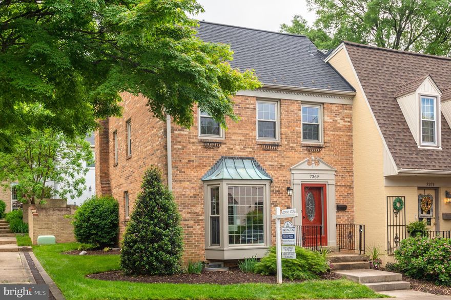 This beautiful 3 bedroom, 3.5 bathroom end unit townhouse, located in the sought after neighborhood of Hallcrest Heights, is move-in ready!  The welcoming entry foyer features tile flooring which leads into the gourmet chef’s kitchen with custom cabinetry and stainless-steel appliances.  The open floor plan allows for an abundance of light to fill the space .  The spacious living room features a cozy wood burning fireplace and French doors which lead to the brick patio and oversized back yard allowing for easy indoor/outdoor entertaining.  Upstairs you will find the large primary bedroom with two closets and updated primary bathroom.  The updated hall bathroom serves the other two bedrooms on this level.  The lower level has tile flooring, recreation room with second wood burning fireplace, bonus room/gym and the third updated full bath.  The current owners have made many thoughtful improvements and updates including but not limited to; refinished hardwood floors, freshly painted throughout, new roof (2021), HVAC (2019) updated windows, tile floors, interior doors and lighting.   Hallcrest Heights is a neighborhood of 158 townhomes strategically located within walking distance to the McLean Metro station and the new Scotts Run mixed use neighborhood which will feature shops, restaurants and more.  Downtown McLean and Tysons are minutes away and the proximity to 66 makes for an easy drive into DC.  The neighborhood features ample resident and guest parking and an abundance of open space.