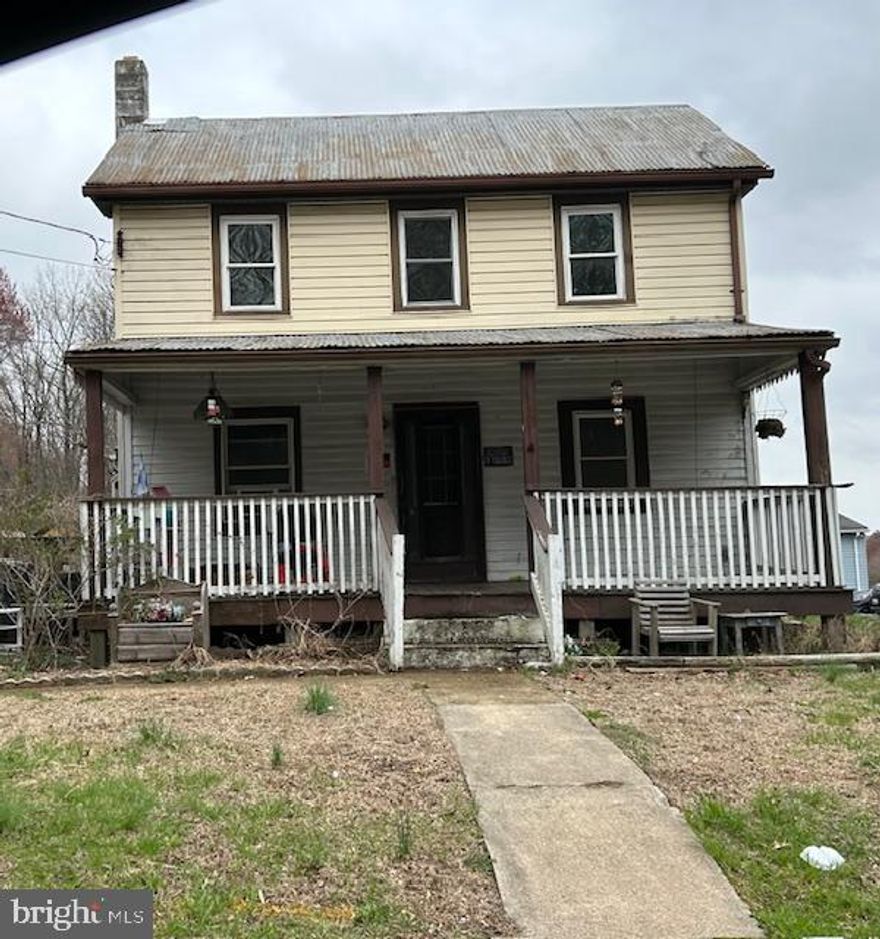 Invester Alert!  Property needs major rehab.  Handyman special!  Selling As-Is condition.  House is 5 bedrooms, 1 full bath, and unfinished basement.  Plumbing is in place for a second full bath upstairs.   Lot is .21 +/- acres.  Located on the edge of town in Elkton MD.  The detached sheds are also As-Is condition.  Seller said bring all offers!