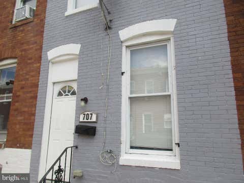 Townhouse For Sale - 707 N Glover Street<br/> BALTIMORE, MD 21205