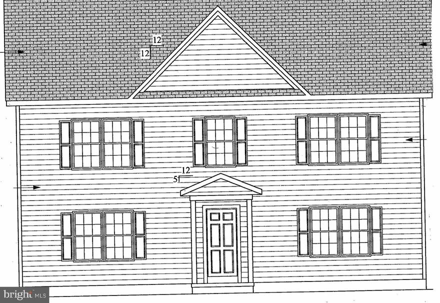 NEW Construction ,4 Bedroom 2 1/2 Bathroom Colonial with Side Load Garage on a Large over 1/3 acre Wooded Lot . OPEN FLOOR  PLAN. Home Features  Primary  Luxurious Sized Bedroom  has His and Hers Walk-in Closets , Primary  Bath includes Double Vanities , Laundry Room on Upper Level with Luxury Vinyl Flooring , Hardwood Flooring on the Main Level and in Upstairs Gallery, Bathrooms feature Tile , Bedroom Feature Upgraded Carpet and Padding for that Soft Walk Feel, Kitchen includes Wolf Grantley (or similar) Cabinetry with Soft Close Feature, Stainless Steel Appliances, Granite Countertops also a Large Kitchen Island, Oak Hand Rails and Balusters Stairs , Oversized 5"Wood Baseboard , Oversized Crown Molding, Brush Nickel Door Hardware ,Knobs, and Handles. 14 Seer HVAC with Wi-Fi Enabled Dual Thermostat. Recessed Throughout Many Areas with Fans Installed in Family Room and Primary Bedroom. Low E Argon Energy Efficient Windows.  Garage : Soft Opening Garage Door with Keyless Remote and Wall Panels Remote. Roof: 30 Year Architectural Shingles , Upgraded 2"X6"  Exterior Wood Framing for Extra Support and Insulation, Engineered Flooring and Roof Trusses. This Property will not last long with one of the largest Lots in Green Haven with A New Home. OPTIONAL : Stone Veneer Still Available for a Limited Time ( See Spec Sheet)