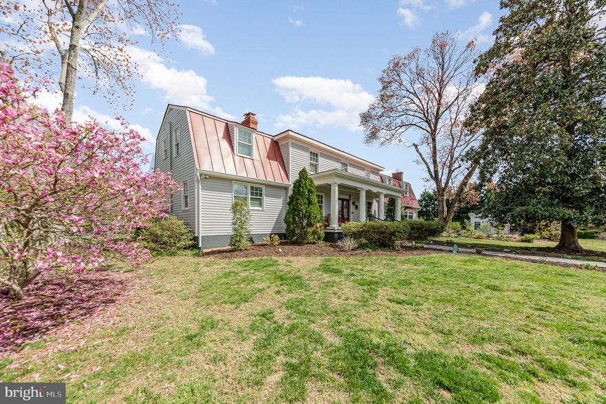 Ready to be blown away by this rare 22405 gem!? Located in the sought after subdivision of Woodlawn, this property has the benefits of proximity without an HOA. It is rare to find a quintessential farmhouse with a barn capable of housing horses, 5 acres of bliss, and a pool and hot tub that is this close to EVERYTHING! Before stepping inside this beautiful home you will be amazed at the amount of privacy and space you have to let your imagination soar. Room to garden, a separate detached gym and second story flex space, a barn with horse stalls, and fruit trees lining the property. Oh, and invisible fencing for Fido! Inside you will find 5 bedrooms, 4.5 baths, two living rooms, an office, separate dining and a massive bar room. On the main level off the entry way, a private in-law suite awaits with its own bedroom, bathroom, and living space. The farmhouse style kitchen allows for plenty of room for storage, cooking and eat-in dining. On the main level you can find a formal dining room that passes through to the second sunken living room with beautiful brick flooring and half bath. Beyond this living den, there is a screened in porch, back stairwell upstairs, and another massive room where you can find a wet bar, second fridge and hang out space. Upstairs you will find 2 spacious bedrooms with a jack and jill, one bedroom with a private bath, and your primary bedroom/bath combo that has been beautifully remodeled with heated flooring and bluetooth hookups. Did I mention storage already? Because this house has it! In the basement, the owners have built in a small canning kitchen allowing you to preserve all the fruits from the property's trees. Out back, the saltwater pool has been fitted with a new concrete shell. The pool is surrounded with stamped concrete evening LED lighting. The owners have put in over 50k in landscape lighting throughout the property. I should also mention that inside the home features an aroma 360 whole house scent diffuser which allows for whatever scent you like to flow freely through the space. All major items have been cared for diligently and replaced so your only concern is when to move in! Schedule your showings today!