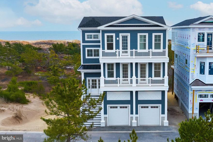 From Sunrise to sunset, our water views will WOW you! Introducing Sunrise—an exclusive new community of just six luxury oceanfront homes in Bethany Beach. 

This newly constructed oceanfront home awaits you!  Enjoy panoramic vistas of both the sunrise and sunset, with uninterrupted water views throughout the day from the comfort of your own home or from your oceanfront deck equipped with a built-in SS outdoor grill/grilling area.  This custom home has too many beautiful finishes to list so HURRY and make an appointment to view this amazing coastal gem TODAY!

Last Available Oceanfront Lots in Delaware: This is a unique opportunity to live in an oceanfront home on one of the few remaining homesites along Delaware’s coastline. The surrounding area features established residences or is protected by state-owned land.
Preserved Views: The property is bordered by state-owned land, ensuring that your scenic view will remain unobstructed for years to come.
Prime Location: Ideally situated in between Bethany Beach and Dewey Beach, offering the perfect balance of privacy and access to local amenities.
Convenient Access to Indian River Marina: Enjoy easy proximity to the renowned Indian River Marina, ideal for boating and other recreational activities.
Exceptional Value: These oceanfront lots are strategically priced to offer you the best possible value for a premium coastal property.