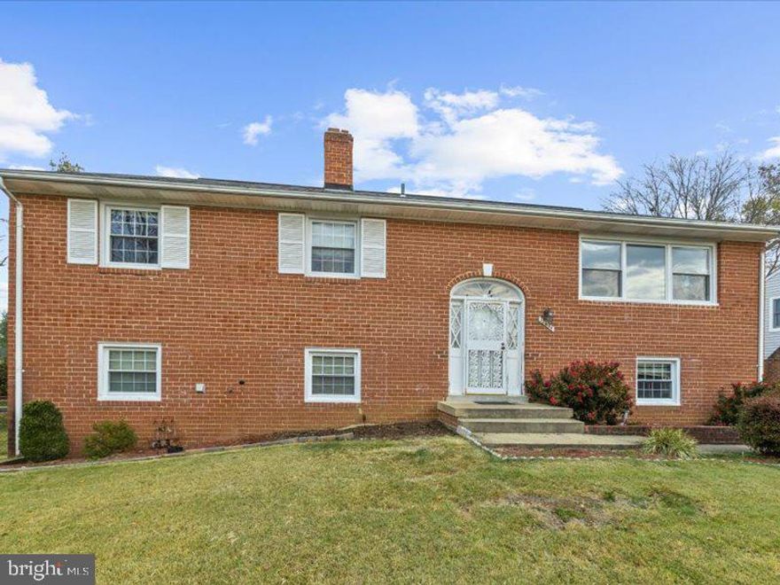 Beautiful split foyer home with a spacious backyard and patio, located only a mile away from Watkins Park! This is the perfect opportunity for those looking for a home that is beautifully maintained in a prime location in Upper Marlboro. The main level features a large living room and kitchen with dining area, 3 bedrooms, a hallway bathroom, and a master suite. The lower level features an additional spacious living room with a striking real brick fireplace, 2 bedrooms, and 1.5 bathrooms. With your personalized finishing touches, this house can be transformed into your dream home tailored to your unique style and vision! This won't last long. Schedule your showing today!