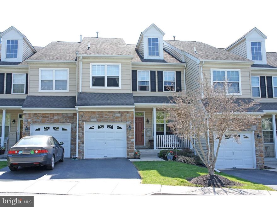 Magnificent 3 Bedroom, 2.5 Bath Townhouse in Darlington Valley (one of Middletown's Best Kept Secrets). This Townhouse is still occupied by the original owner! Living Room/Dining Room combo with hardwood flooring; Hallway access to 1-car garage and coat closet; Powder Room with pedestal sink; Kitchen with cherry cabinetry, granite countertops, island, pantry, tile backsplash, gas stove & Breakfast Area with slider to deck overlooking the pond. Kitchen adjoins the Family Room with gas fireplace; Master Bedroom with vaulted ceiling, recessed lighting, walk in closet and private bath with soaking tub, tile flooring, and water closet; 2nd floor Laundry closet with washer/dryer included; double linen closet; additional Bedrooms also with double closets and access to Hall Bath; finished Basement with Pergo floors and sliding glass door to stone Patio. Other improvements include: new furnace ('15), dishwasher ('14), Master Bedroom shower with floor to ceiling tile and stone ('13), paver Patio ('13), water heater ('09), Great Room window tinting ('04), surround sound entertainment system, 12' x 14' deck and so much more!