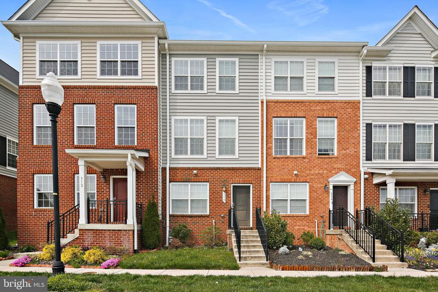 Welcome to 314 Camillia Pl! Move right into this well maintained 3 bedroom, 2 bathroom townhome in the sought after Uplands community in Baltimore! This beautiful home features an open concept floor plan with kitchen/living room/dining room and hardwood floors throughout the main level.  Built in 2016, this home features newer stainless steel appliances as well as updated granite countertops in the kitchen along with easy access to outdoor rear balcony. Upstairs you’ll find the primary bedroom with a sizable walk-in-closet, along with the secondary bedroom and double door access to the bathroom featuring dual vanity and shower/tub combo. The lower level features a 3rd bedroom/office with a view of the community pond and a second full bathroom with a renovated shower.  The 1 car attached garage allows you parking and peace of mind, along with opportunity for additional storage space. 

The community is tucked away in a quiet location surrounded by trees and tranquility.  Conveniently located near amenities with easy access to major transportation routes, shopping, restaurants, I695, I95, and just minutes away from all the Downtown Hospitals and more! This home offers a perfect blend of comfort and convenience for a fulfilling lifestyle. This one will not last long, schedule a showing today!