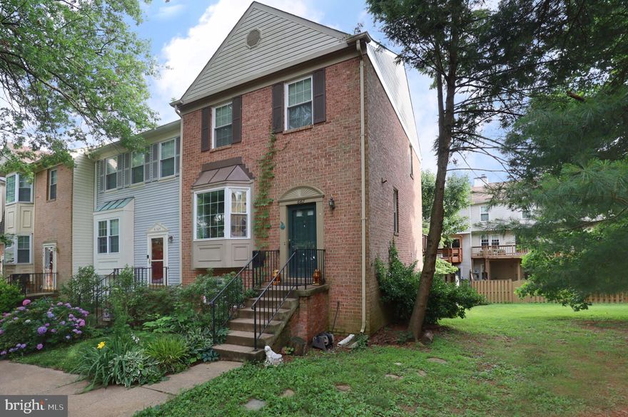 Situated on a Private Cul-De-Sac, this Spacious End Unit Townhouse has Hardwood Floors that flow throughout the Living Room and Dining Room. The Renovated Kitchen boasts Granite Counters, Cherry Cabinets and a Breakfast Bar. The Kitchen opens to the Dining Room and a serene Deck with tree view for barbecues and/or morning coffees. Step upstairs to 3 ample-sized Bedrooms and 2 full Bathrooms. The Primary Bedroom features a Vaulted Ceiling, Walk-in Closet and an attached Bathroom. The lower level has a Family Room with a cozy, wood Fireplace and slider to your Backyard Patio plus a 4th bedroom and a full Bath. Roof is brand new! And with 3 levels and an open floor plan, this home is perfect for entertaining inside or outside. This fabulous home is located in sought-after West Springfield with a community pool that is perfect for summer fun!  With schools, shops, restaurants and major commuting routes close by, you will love this home and its location! Pictures are virtually staged.