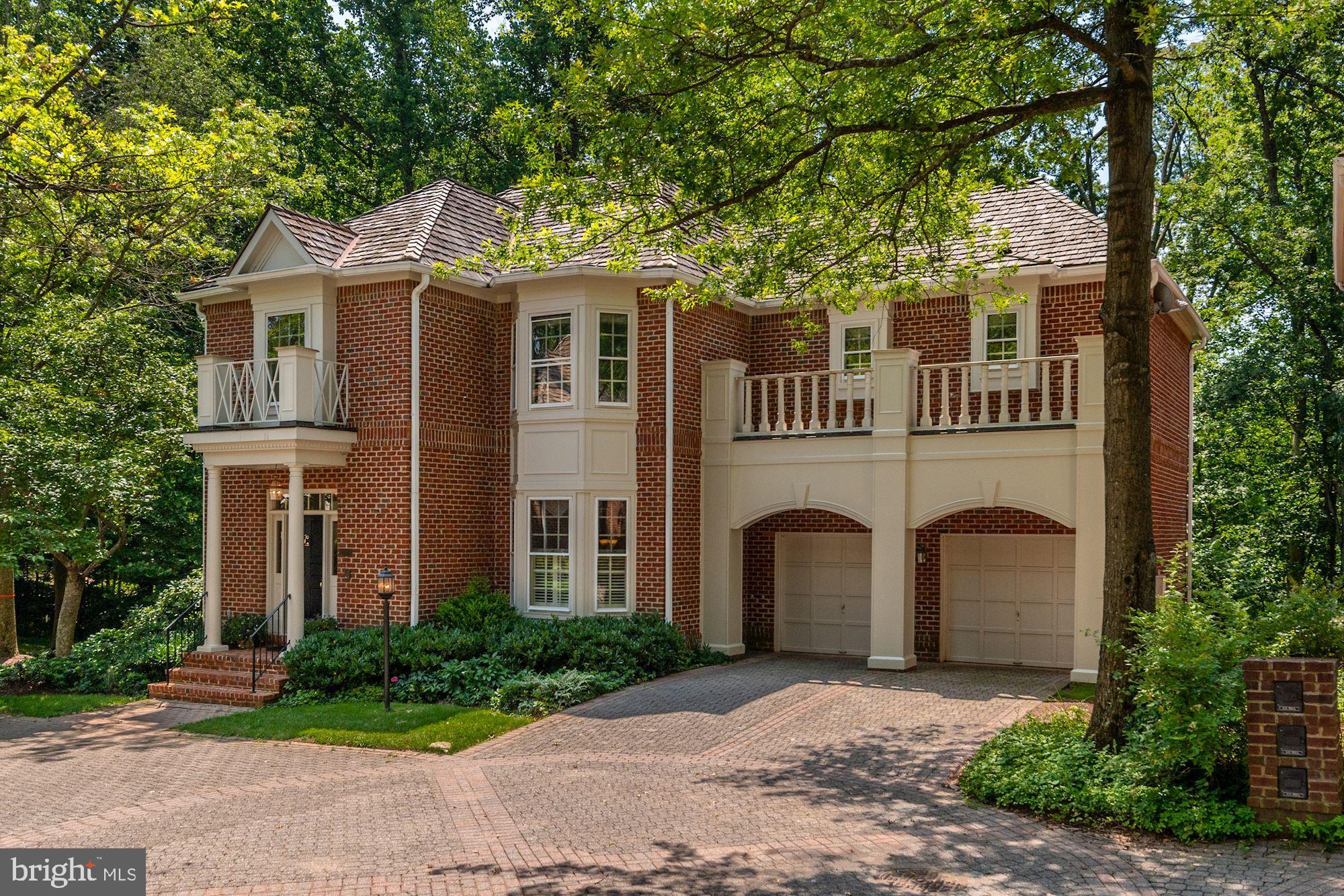 NEW PRICE! 9216 Town Gate Lane is an elegant residence in the coveted village of The Gates in Avenel. Situated at the end of a quiet cul-de-sac, this home also backs to parkland and is adjacent to common green space. Spanning approximately 4,500 Sq.Ft. and with 4 Bedrooms and 3.5 Baths, this beautiful home features 9’10”+ ceilings throughout the main level, a walkout lower level, and great outdoor space surrounded by mature trees. The Main Level begins with a lovely two-story Foyer with a Powder Room. The Dining Room has a bay window and flows into a gracious Living Room that showcases a 10’6” ceiling and a Gas Fireplace. The Kitchen has a tile floor, stainless steel appliances, gas cooking, a large center island, and table space. A charming Family Room is adjacent to the Kitchen and is warmed by another Gas Fireplace. There is access to the Rear Deck from the Family Room.
There are 3 Bedrooms and 2 renovated Full Baths on the Upper Level, including a wonderful Primary Suite that is comprised of 2 walk-in closets and an En-Suite Bath. The Primary Bath is flooded with natural light and has a soaking tub, a separate shower, and a dual vanity. There is a connecting Office/Sitting Room that is an extension of the Primary Suite. Each of the 2 secondary Bedrooms have walk-in closets. There is also a large Laundry Room with two linen closets and Attic access on this level. The finished Walkout Lower Level includes a Recreation Room with a Gas Fireplace and Wet Bar, a Bedroom, a Full Bath, and a Storage/Utility Room. The Recreation Room walks out to an expansive Patio with a built-in barbecue.
Avenel is a picturesque and beautifully designed resort-like community in Montgomery County comprised of 6 different villages and a total of 900 luxury homes. Amenities abound with the best of the best offered here in extraordinary Avenel. The professional TPC/PGA Golf Course is in the center of the neighborhood, boasting a spectacular experience (separate memberships available). The Avenel Swim & Tennis Club is another wonderful feature of the community with 3 pools and 6 tennis courts. Avenel Park, popular trails, and an adjacent privately-owned Equestrian Center encourage an active and outdoor lifestyle. Avenel is ideally located near I-270 and I-495 and is an easy commute to Virginia or Washington, D.C. Three airports are also in proximity and schools, both public and private, are some of the area's best.