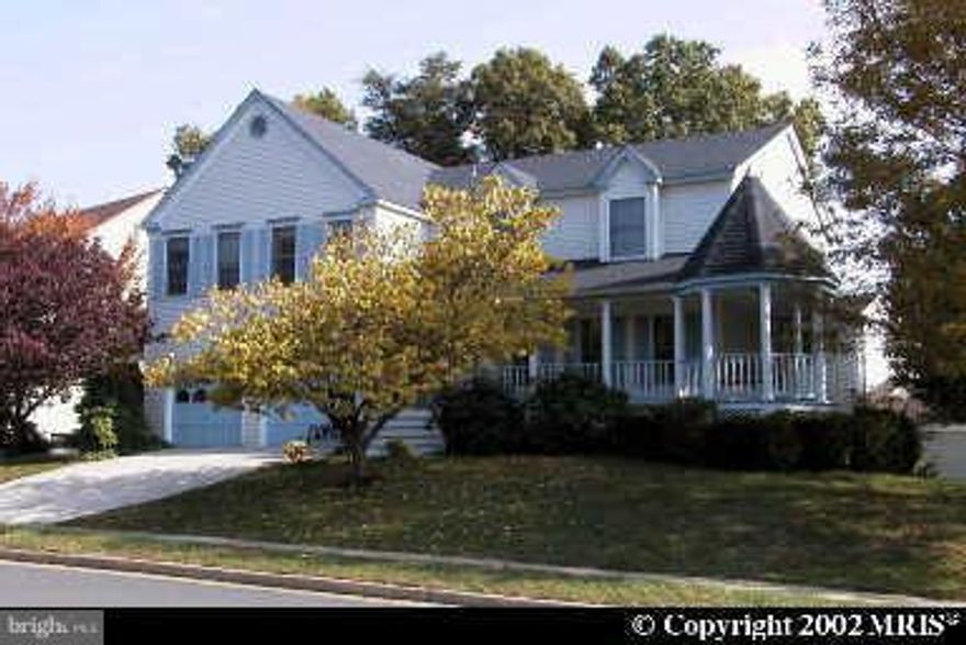 Super location! 1/2 mi to Rolling Rd VRE! 5 BR, 3.5BA colonial with wraparound front porch.  Freshly painted. New carpet. Huge mstr w/ sit rm, nursery/den, walkin, lux bath! Move-in ready, and AS IS. Buyers should obtain a free prequalificationletter from Wells Fargo Hm Mtg, or a joint venture. Buyers also have the option to provide proof of other credit decisioned financing or aNACA letter.