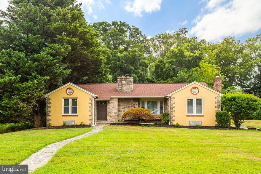 Offer deadline is Monday (7/22/2024) at noon.   Charming home featuring stucco and stone accents, nestled on over an acre in the highly desirable Dunloggin neighborhood. The interior boasts hardwood floors, a stunning stone fireplace in the living room and dining room, and spacious rooms flooded with natural light from newer windows. The primary bedroom has a gorgeous stone fireplace and the primary bath was just recently updated.  The main level is complete with two other bedrooms and an additional bathroom.  The lower level presents an opportunity to create a cozy entertainment space or fourth bedroom. Overflowing with value and potential, this property is a gem for the discerning buyer. No HOA!