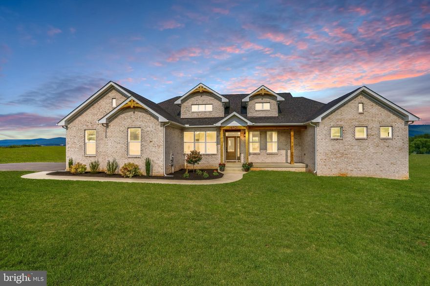 This gorgeous craftsman-style home offers a harmonious blend of elegance and natural beauty. Nestled on a sprawling 4-acre lot with incredible mountain views, this property is a true retreat. Featuring four spacious bedrooms and 2.5 bathrooms, this home is designed for both comfort and sophistication.

The main level boasts stunning hardwood floors throughout, enhancing the open and airy layout. The gourmet eat-in kitchen is a chef's dream, equipped with stainless steel appliances, upgraded countertops, and a gas cooktop. This space seamlessly flows into the great room, where a wood burning fireplace provides a warm and inviting atmosphere, perfect for family gatherings and entertaining guests.

Full unfinished walk-out basement is already plumbed for a bathroom, offering endless possibilities for customization. The two-car sideload garage adds both convenience and functionality to this exceptional property.

Keedysville, MD, is a charming community known for its serene landscapes and rich history. Residents enjoy the tranquility of rural living while being conveniently close to modern amenities. The surrounding area offers a variety of outdoor activities, including hiking, biking, and exploring the nearby Antietam National Battlefield. The town is also within close proximity to popular attractions such as Harpers Ferry National Historical Park and the C&O Canal Towpath.

Discover the perfect blend of luxury, comfort, and natural beauty in this stunning craftsman home, where every detail is designed to enhance your lifestyle and create lasting memories.