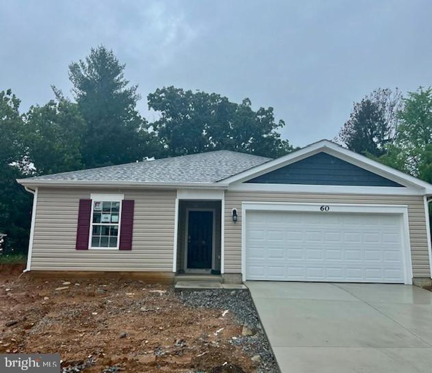 This inviting Neuville floor plan offers the perfect blend of style & functionality, all on a single level for your comfort and convenience.  This spacious home boasts 4 bedrooms & 2 full bathrooms, providing ample space for family living.  The open floor is designed for effortless entertaining. A generously sized kitchen island with elegant granite countertops serves as the centerpiece for both culinary creativity & casual dining.  LVP flooring in the main area and carpet in the bedrooms. An oversized 2-car garage includes automatic opener. Thoughtful planning includes rough-ins for future ceiling fans in the family room & bedrooms, allowing you to customize your comfort.  This home is one-level living combining practicality with a touch of elegance.  Don't miss out on the opportunity to make this beautiful house your new home.  Call Now!