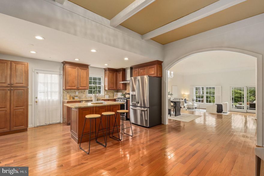 Worth the Wait. Professional Photos Coming Soon. Showings can start April 30, but you can submit request now. When you want to get away from it all—but still be just minutes from shopping and dining—welcome to the Sweet Spot. | Tucked into the Williams Range section of Montgomery Village, this small enclave of just a few dozen homes feels quiet, private, and a little removed—in the best way. | Inside, the home has been opened up to feel bright, airy, and easy to live in. You’ll notice it right away: tall ceilings, natural light, and a layout that just flows. | Guests enter through a private, landscaped courtyard into a welcoming foyer. From there, hardwood floors run throughout the main level, connecting the kitchen, living spaces, and out to the back patio. | The kitchen has been fully renovated with custom 42" cherry cabinets, granite countertops, and stainless steel appliances. A cozy fireplace area opens into the great room with tall ceilings, giving you space that works just as well for everyday living as it does for large-scale entertaining. Take the party outside to your fully fenced backyard. | All four bedrooms are on the main level—true one-level living. The primary suite is a true retreat with windows on three sides, a walk-in closet, and a renovated bath with a walk-in shower and laundry. Three additional bedrooms offer flexibility for guests, work-from-home, or whatever comes next. | The finished basement adds even more space for a rec room, gym, or office, plus great storage and a second washer and dryer. | Out back, the fully fenced yard backs directly to green space and Great Seneca Valley Stream Park, giving you privacy and a natural backdrop that’s hard to find. |  Move-in worry-free with a new $15,000 HVAC.. |  All the space you need. The setting you want. And a location that keeps everything within reach.