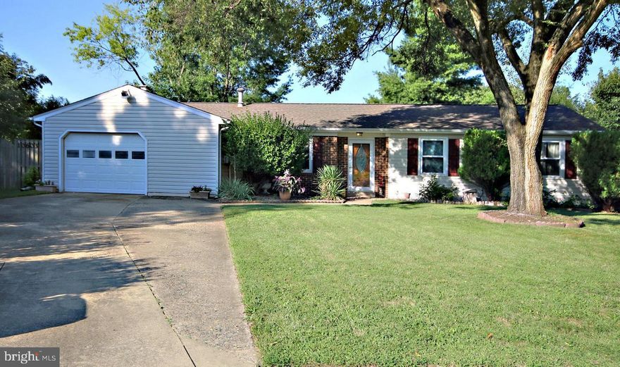 Very well cared for and improved rambler on cul-de-sac lot. Home is located for convenient commuting, shopping, schools. First time ever rented and ready for new occupants,  all on one level. Main area of the home has gorgeous hardwood floors and family room with fireplace located right off the kitchen. This one won't last long. The garage is oversized with plenty of storage room and fenced in back yard for relaxing. Owner requires a credit score of at least 680 and no late payments can be reflected on the credit report.  Also, the monthly rent cannot be greater than 1/3 of monthly income. All applicants must meet these requirements in order to be considered. No cosigners will be considered. This is a non-smoking home.