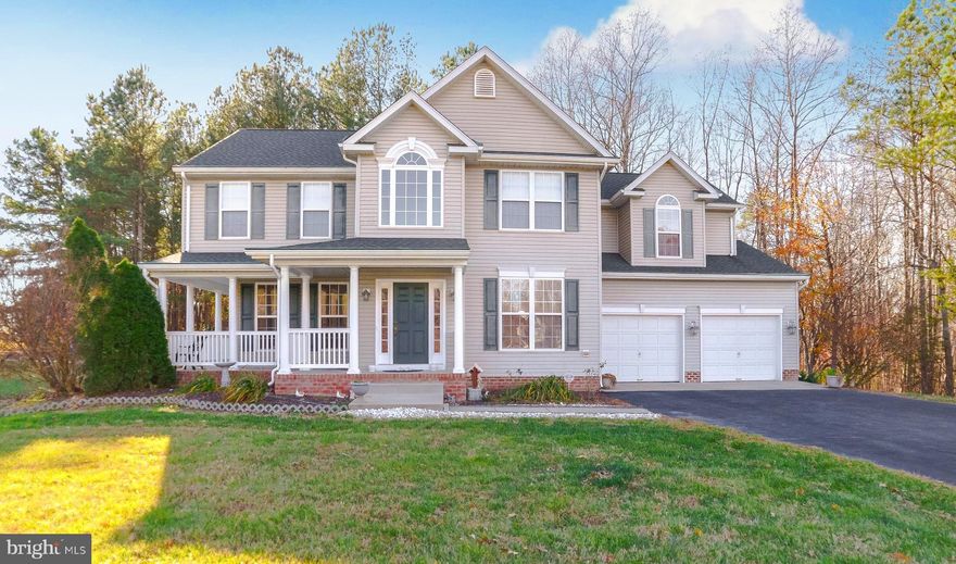 This spacious Colonial has it all; A fantastic location, landscaped acreage and it has been meticulously maintained by the original owners. Nestled in the Newton Manor community in Hollywood, this 5 bedroom, 2.5+ bathroom home sits on 2.77 acres. These acres include a personal orchard, a vegetable garden, multiple flower beds and beautiful flowering trees lining the perimeter. Once you are inside the house, you will find the perfect combination of open concept living and a traditional layout. The open concept living room/ kitchen allows  for spacious living and natural light whereas the traditional study boasts the privacy needed for working from home. You will also see a private dining space and half bath on this level.  Upstairs there is a generous master bedroom with an oversized bathroom complete with a soaking tub and a large walk in closet. Three more bedrooms, a full bathroom, and a laundry suite complete the top level of the house. The fully finished walk-out basement showcases a large bonus space, a bedroom, and a bathroom. This house also includes an oversized two car garage and a shed. The owners have also recently replaced the roof and one of the two  HVAC systems. This home is situated in a charming neighborhood, in a sought after school district, close to shopping and restaurants, and PAX River Naval Air Station.  Call to set up a showing today before it is gone!