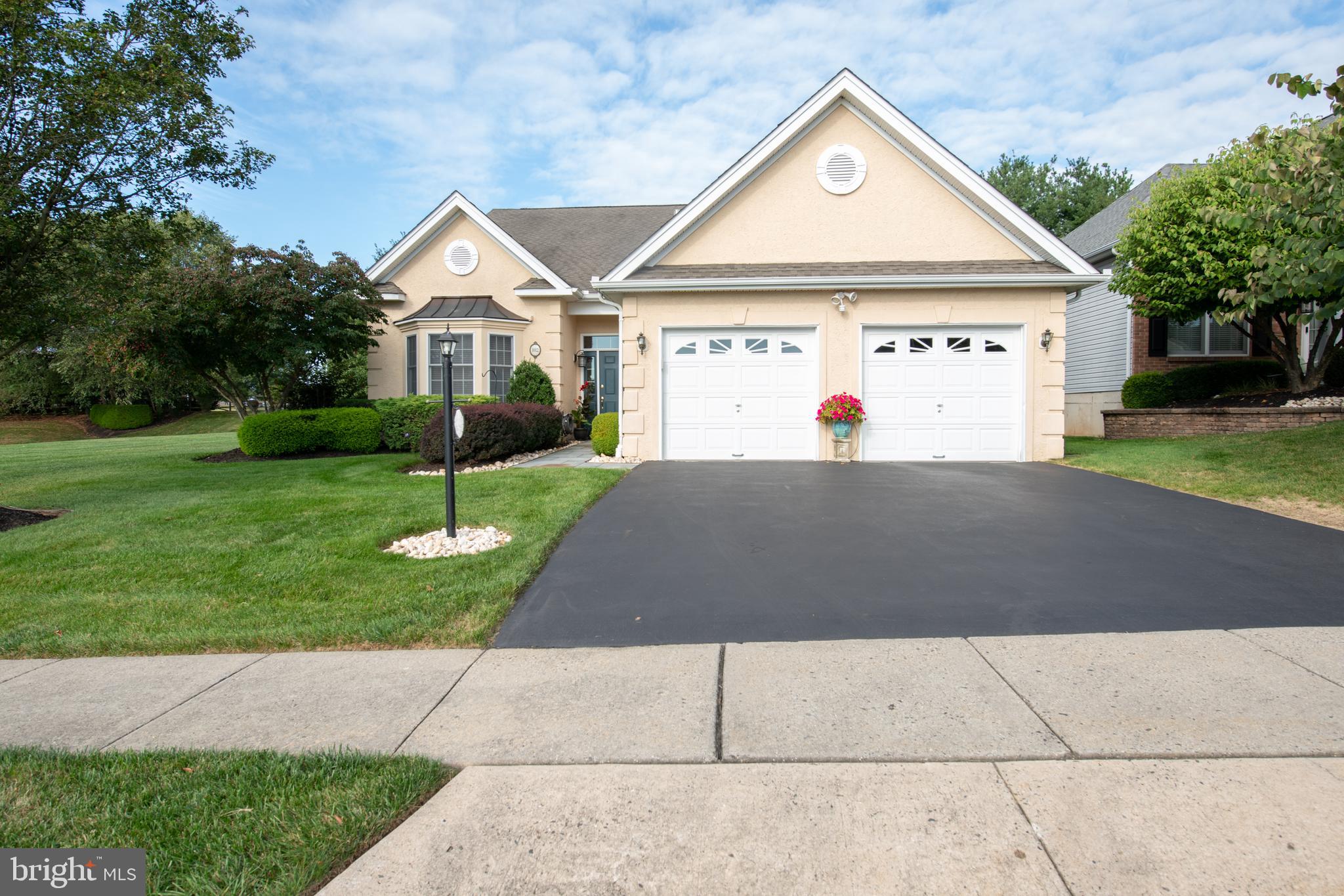 Welcome to 102 Keenan Lane, a stunning detached home in the highly desirable Regency at Northampton, a premier 55+ community. This spacious and elegant residence offers the perfect blend of comfort, style, and convenience, with 3 bedrooms, 3 full bathrooms, and a thoughtfully designed layout ideal for today’s lifestyle.
The main level features a grand open-concept Great Room that seamlessly combines living and dining spaces—perfect for entertaining or relaxing with family and friends. A sunroom fills the home with natural light, while the private office provides a quiet retreat for work or hobbies. The eat-in kitchen is well-appointed with ample cabinetry and space to gather for casual meals. Also on the main floor, you’ll find the luxurious primary suite with a spacious bathroom, plus a second bedroom and full bath for guests. A convenient laundry room completes this level.
Upstairs, the home offers a huge family room/loft area, ideal for game nights, media, or simply relaxing. This level also includes the third bedroom and another full bathroom, providing plenty of room for visitors.
Perfectly located near major commuter routes, restaurants, and shopping, this home combines everyday ease with the active, vibrant lifestyle Regency at Northampton is known for.
Don’t miss the opportunity to make this exceptional property your Home Sweet Home - schedule your private tour today!