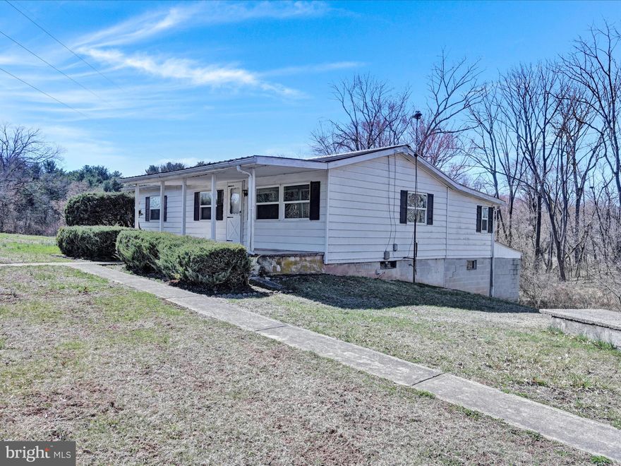 Public Auction Friday April 25, 2025 @ 6 PM - Open House Saturdays April 12 & April 19 from 1-3 PM - Successful bidder required a 10% non refundable deposit - Settlement within 45 days - Buyer pays the 2% RE transfer tax - List price does not reflect the final sales price * South Schaefferstown Area country double wide ranch home on 1 acre. 1,200 SF living area. Featuring a kitchen, dining room, living room, bonus room, 3 bedrooms, 1 bath. Full basement with 1 car garage. Small stream to rear of property. A very desirable rural location compliments this house in need of some TLC. A great starter home or investment property.