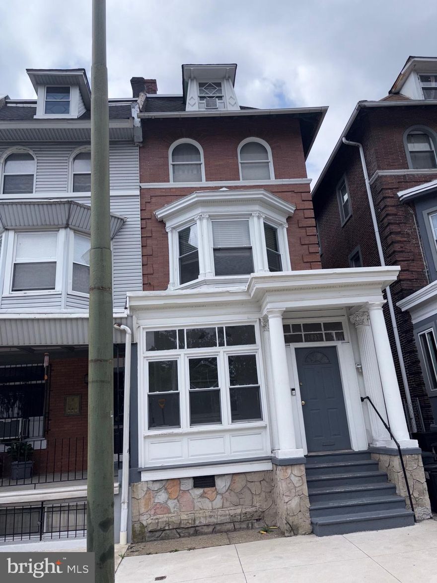 Gorgeous 2nd floor apartment in the historic Parkside's Centennial District. This spacious apartment has authentic vintage features that showcase Philadelphia's rich history. Across from the Park and just a short walk to the Mann Music Center and the Philadelphia Zoo and the Regional Rail Centennial Station. Through a large main door enter your living room with lots of natural light and over Ten (10) foot ceilings. Down the hall, notice the original woodwork and architecture and find a comfortable bathroom featuring original stained glass widow. This Unit has Washer & Dryer. Further down the hall find two (2) nice sized bedrooms both fully furnished with high ceiling and ceiling fans. Move into your comfortable dining room with plenty of space for entertaining. Move into the unique kitchen featuring original subway tiles and lots of vintage flair. This home is across the street from West Fairmount Park with easy access to biking and running paths and Martin Luther King Jr., Drive, Belmont Mansion, the Please Touch Museum and all the park has to offer. Less than a 3 miles drive from St. Joseph's University and City Ave. It is easily accessible and minutes away to endless amounts of shopping and dining as well as the Philadelphia College of Osteopathic Medicine, I-76, Route 1, as well as many train and bus routes. Minutes from UPENN, CHOP, Drexel and multiple SEPTA routes to Center City and surrounding areas. Routes 476 & I-95 not a problem. This unique and awesome space won't last long. Schedule a walk through today.