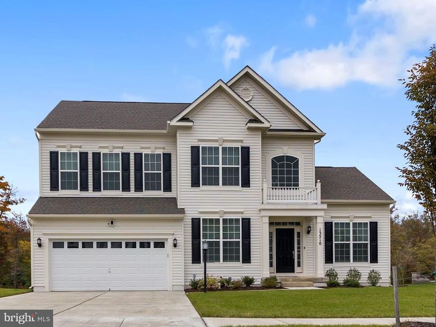 STUNNING like new masterpiece and FRESHLY painted throughout.  This smart home is located in a tucked away Brandywine oasis sitting on an almost half an acre lot! One of  Lennar's most recent communities ,Missouri Acres is one of a kind with plenty of privacy, luxury and charm .  This 2-story Stunner offers 4 spacious bedrooms , 2.5 bathrooms and a 2-car garage.   The state-of-the-art culinary setup boasts with natural lighting including a kitchen island, granite countertops, energy efficient stainless steel appliances, a sophisticated backsplash and a pantry.  Off the kitchen you will be delighted with the sunroom making this home very inviting for intimate family gatherings. You will love the contrast in colors between the luxury vinyl hardwood planks and the interior paint, as well as the two-story grand foyer which gives this home the perfect touch of ELEGANCE.    The SMART home security system this home offers will make your life so much easier!!  You can control the thermostat and home surveillance system all from your phone!  To top things off the location is superb!  3 minutes away from Brandywine Shopping Center with tons of dining and shopping options and close to  Route 5 North and South as well as 301. So many more details to list! come see this BEAUTY today!!