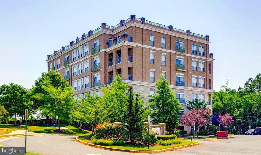 1 Bedroom plus den, 1.5 bath top floor Penthouse with gorgeous water views, oversized windows, garage parking, full amenity package and low fees. Only 4 Penthouses on top floor of a secure building. River Club 1 at Belmont Bay vacation lifestyle with water views, lush landscaping, walking trails, outdoor pool, playground, tennis court, and marina with slips available for boat owners to rent. Residents enjoy living spaces beyond the unit including a rooftop lounge with 360-degree skyline views. Perfect for a first home, a primary residence or a pied-de-terre or for those who are downsizing. Belmont Bay , a pet friendly community where the Potomac River meets the Occoquan River. Enjoy easy access to Washington, DC via the VRE & Amtrak station less than a mile away. Less than 2 miles away is the OmniRide bus to Pentagon & Crystal City, Mark Center, State Department & Tysons Corner, and only 2.5 miles from I-95 (HOV) and US-1. 1219 Square foot 1 bedroom + den can easily be used as a 2nd bedroom. Large foyer entrance with closet storage and powder room. High ceilings (9Ft+) and gleaming hardwood floors throughout the main living area, illuminated by natural light, immediately draw the eye to the uniquely spectacular water views. Own this luxurious blend of comfort, utmost in style and privacy only available here in Penthouse unit #503. Natural light abounds in the Master bedroom and main living area from floor to ceiling Palladian windows and Juliette balcony. Dining area with plenty of table space off of the kitchen is open to the living room. Designer gourmet kitchen featuring Viking refrigerator, Thermador dishwasher, GE Profile gas oven with GE Profile range hood, granite countertops and island with a double sink and built-in wine rack. Washer, dryer, refrigerator,  and toilets are 3 years new. High quality wood cabinetry has shelf space along the top. Enjoy the large spa soaking tub and separate glass shower with travertine tiles and 2 rows of detailed rope style accents. Ample storage in walk-in master bedroom California closets, bathroom linen closet, and coat closets.  The Den is ideal for a secondary bedroom or a large office. Underground parking garage - 2 parking spaces and one guest parking pass. Be sure to visit the roof top lounge!!!