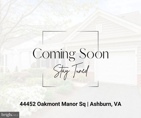 44452 OAKMONT MANOR SQUARE ASHBURN VA 20147