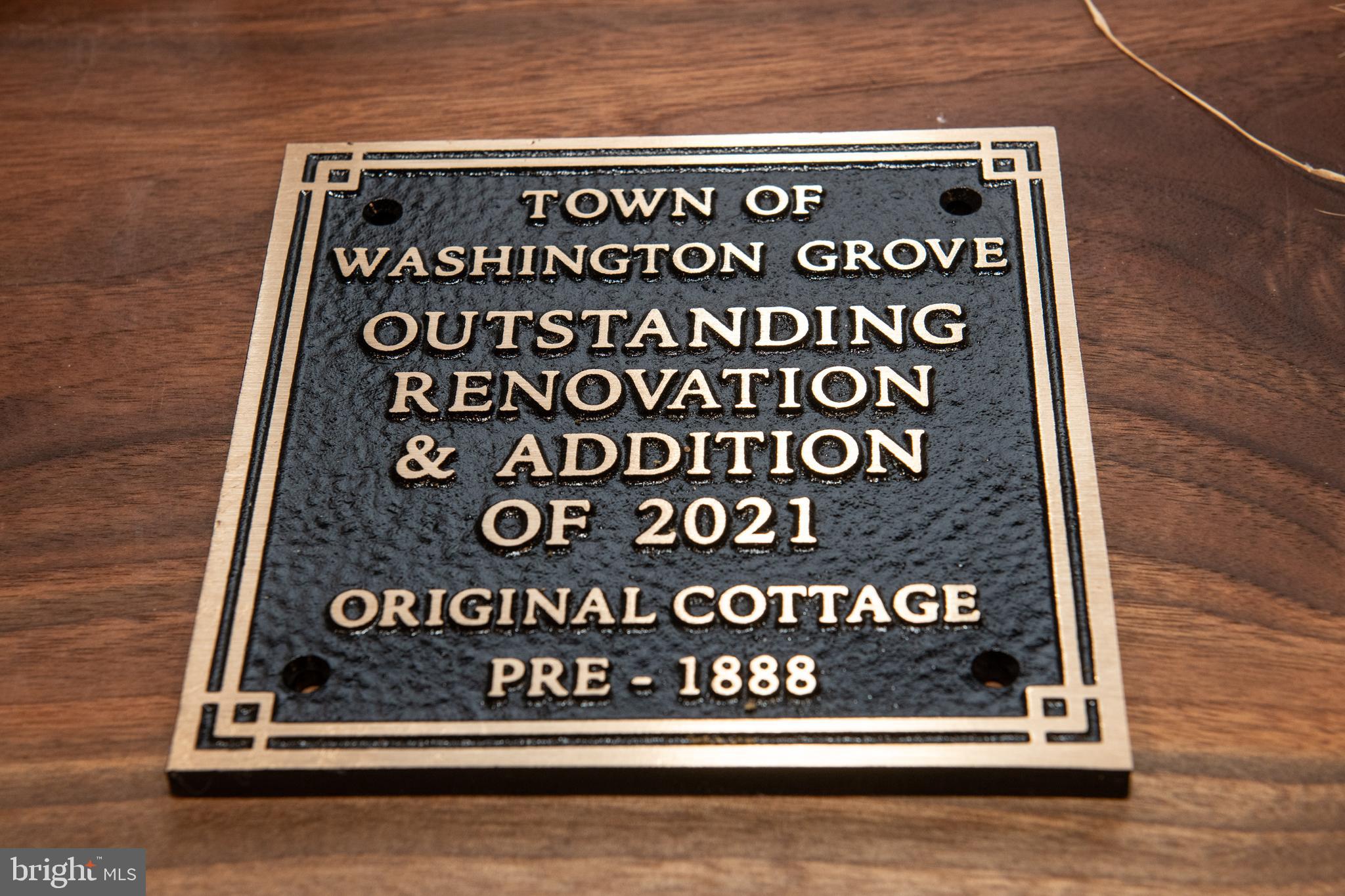 WASHINGTON GROVE - Residential