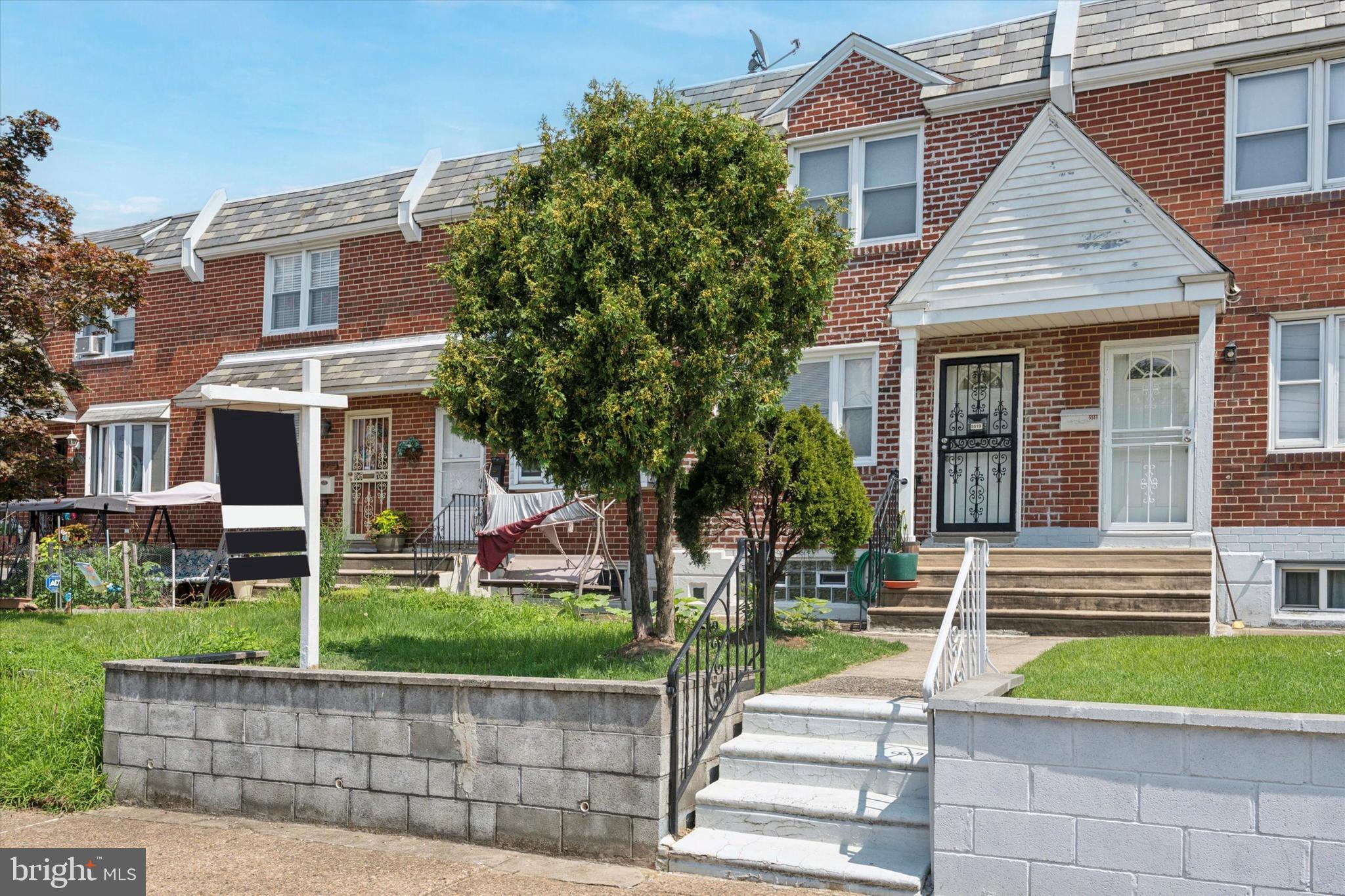 Charming Olney Gem: Your New Home Awaits at 5519 Rising Sun Avenue!
Welcome to this delightful 3-bedroom, 1.5 -bathroom row home in the heart of Philadelphia's vibrant Olney neighborhood. Perfect for first-time homebuyers or those seeking a comfortable and convenient living space.
Step inside and discover a functional layout featuring a welcoming living area that flows seamlessly into the dining space, ideal for entertaining or everyday living. The updated kitchen provides a practical space for meal preparation.
Upstairs, you'll find three generously sized bedrooms, offering ample space for rest and relaxation, alongside an updated full bathroom. The basement provides additional space, perfect for storage, a laundry area, or future finishing to suit your needs. Other updates include new HVAC and new 2nd floor LVP.
Enjoy easy access to diverse local restaurants, grocery stores, and various shops. Olney is renowned for its excellent public transportation, with bus lines and the Olney Transportation Center providing quick commutes throughout the city. For those who enjoy the outdoors, nearby green spaces like Fisher Park offer a peaceful retreat.
Don't miss the chance to make this charming Olney residence your own! Schedule your showing today.