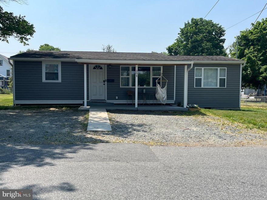 All offers must be submitted by Sunday June 4th by 5:00 PM to be reviewed with seller on Monday. 
Perfect starter home!!!  Welcome to 304 Jethro St, North East MD.  This 2 bed/1 bath ranch has an open concept living, dining & kitchen area.  Just a short walk away to town, close to I95 & Rt 40.