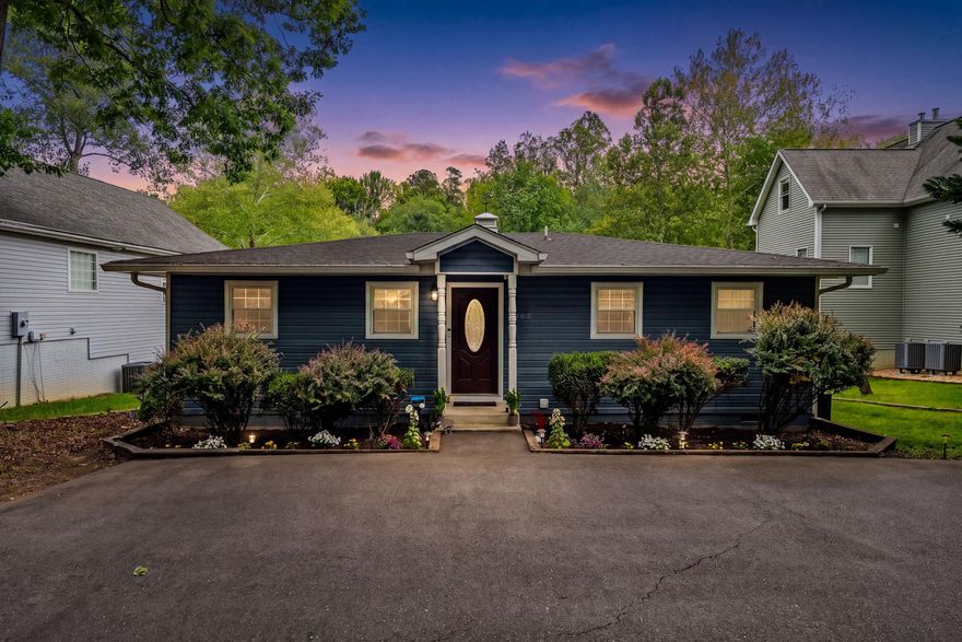 Nestled in the serene community of Lake of the Woods, this cottage-style, one level residence offers a harmonious blend of quant and comfort, perfect for those seeking a peaceful lifestyle. With a major renovation completed in 2019, this home boasts modern elegance while retaining its charming character (see notes for updates). Step inside to discover an inviting open floor plan that seamlessly connects the living, dining, and kitchen areas. The gourmet kitchen features white shaker cabinets, upgraded countertops, a spacious island, and stainless-steel appliances. The combination dining/living area is perfect for entertaining, enhanced by recessed lighting and a breakfast nook that invites leisurely mornings. This home offers three well-appointed bedrooms, including a primary suite with an on suite beautifully designed bathroom featuring a tub shower and two sinks. Enjoy the comfort of carpeted bedrooms and tile flooring throughout, complemented by ceiling fans that provide a refreshing breeze. The exterior of the property features two decks that overlook the channel on the main lake. With a dock and 47 feet of waterfrontage, this home offers direct access to the lake, perfect for boating, fishing, or simply enjoying the views. Plus, the extra-large shed provides for easy storage for your water toys.

 As part of the Lake of the Woods community, residents enjoy a wealth of amenities, including two community pools, basketball courts, tennis and pickleball courts, multiple beaches, a gym, a dog park, and two boat ramps. The gated community ensures security and peace of mind, while the nearby golf course, community horseback riding and jogging paths cater to an active lifestyle. This property is not just a home; it's a lifestyle. Experience the beauty of lakeside living, where every day feels like a vacation. With its prime location on the main lake, updated features, and community amenities, this residence is a rare affordable find that promises comfort and a sense of belonging. Check out the attached document with the list of updates over the years.