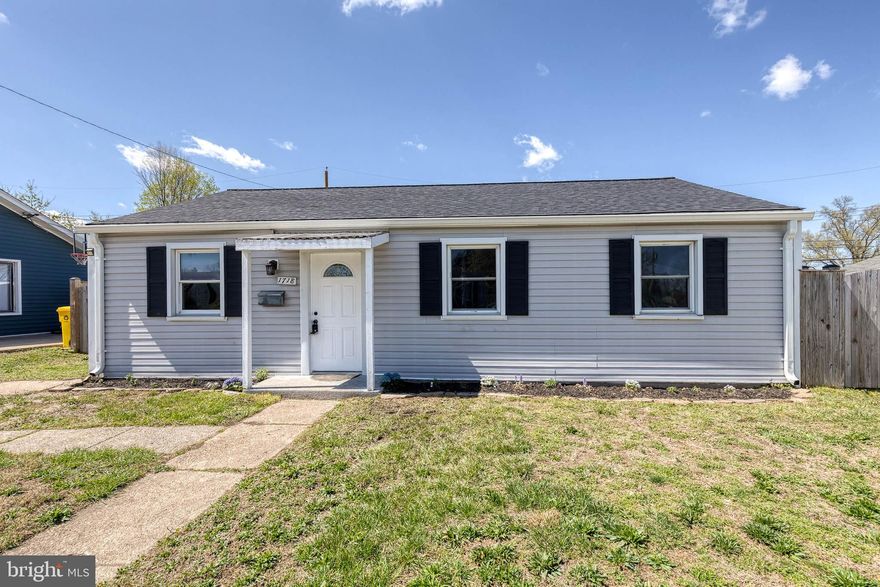 Multiple offers received. Offer Deadline Monday, 4/14 @ 5:00PM! Welcome to this charming single-level 3 bedroom, 1 bathroom rancher, perfectly situated for easy-living and endless potential. With all spaces conveniently located on one floor, this freshly painted blank canvas is awaiting your personal touch! Walk in to see a a spacious, open living room with gleaming floors and ample natural light throughout. Continue to a cozy kitchen and a beautiful 230 sqft. addition finished in 2023 with a pellet stove, with access to a deck (built in 2020) and fully fenced backyard perfect for entertaining. Continue through to 3 generously sized bedrooms with new LVP flooring and ample storage space including a hallway walk-in closet that could be used as a pantry! This home includes many upgrades including a new roof in 2023 with oversized gutters, and an all-in-one washer/dryer combination unit! Easy access to shopping, restaurants, major highways.