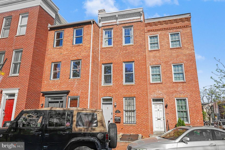 Charming brick rowhome in the heart of Ridgely’s Delight, just minutes from stadiums and to the University of Maryland, Baltimore campus. 

This spacious home offers 4 large bedrooms and 3 full baths, with beautiful original hardwood floors that add warmth and character throughout. The layout is ideal for roommates, with two bedrooms on the second floor featuring their own private baths, and two additional bedrooms on the third floor sharing a full bath.

The updated kitchen is generously sized and perfect for everyday living or entertaining, while the private courtyard adds a cozy outdoor space to relax or gather. New roof and new French drain!

A great combination of space, charm, and location—perfect for those looking to enjoy city living with convenience and character.