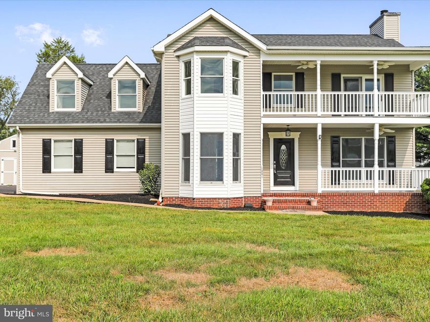 Welcome home! This spacious and charming colonial has a lot to offer.  The kitchen offers stainless steel appliances and granite counter tops along with a pantry.  There is a large living room and separate dining along with a half bath and front and rear porches, leading to your fenced yard!  The second level offers 4 large bedrooms, and 2 bathrooms.  The master suite offers a double vanity, stand up shower and soaking tub and exclusive access to the double decker front porch.  The other 3 bedrooms are good sizes with closets and share a bathroom.  2nd floor laundry room!  Hardwood floors throughout the main level and plank flooring upstairs.  2 brand new hvac units!  2 car garage, paved driveway with a newer shed beside the fenced back yard.  Great corner lot and high speed internet available!