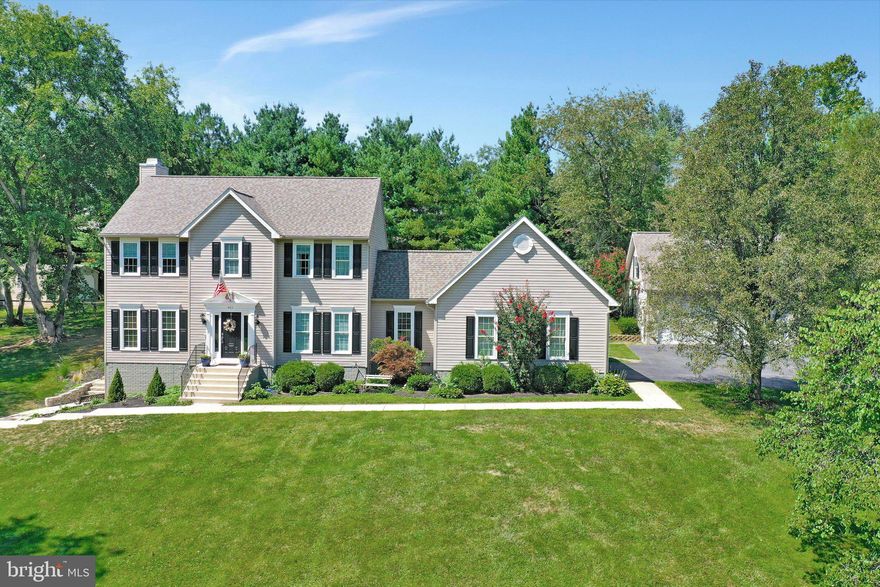 **Sellers will be reviewing offers Tuesday evening.  please have all offers in by 5pm Tuesday. Sept. 7. thank you!**This beautiful home will make you never want to leave!  Situated on a beautifully landscaped lot with loads of privacy, you will feel like you have your own oasis away from the rest of the world.  The kitchen boasts beautiful cabinets, granite countertops,  and  GE Profile microwave, refrigerator, dishwasher and duel fuel stove new June 2019. The kitchen opens to inviting family room with fireplace and porch right outside.   Formal living room and dining room with moldings flank the entry at the front of the home.   Flooring on main level is hardwood and has been freshly painted in a nice neutral color.   Upper level has three nicely sized bedrooms.  The primary bedroom is away from the other two and boasts a tray ceiling, walk in closet, and large bath with separate shower and soaking tub.  the other two bedrooms share the hall bath and are well sized.  the lower level is mostly finished, with a separate outdoor entrance.  Lower level has one main room with the second fireplace, and a second room currently used  for playroom but could be used as a bedroom, although can't be counted as one.  Included in the lower level is a half bath and storage room with shelving.  The outdoor living space of this home really makes it special.  The current owners have done extensive hardscaping to include a walkway that goes the entire perimeter of the home and small patio with retaining wall just outside the lower level entrance.  The screened in porch off the family room is a simply gorgeous and takes you out to the patio area and above ground heated pool with deck, and large newer shed with electric.  The two car detached garage has plenty of room for cars, and has a storage room above large enough to finish off completely.  Roof and gutters replaced 2017, Shed 2018, and HVAC replaced within last couple of years. Book your private showing of this home today! **OPEN HOUSE 9/5 1-3pm**.