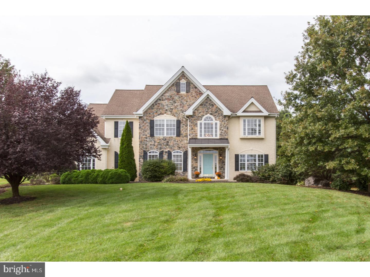 One lucky buyer will have a BRAND NEW HEATER in this Stately Wilkinson-built 2-story home featuring over 4,000 square feet of living space on a nicely landscaped one acre lot. Entry foyer boasts turned hardwood staircase with dramatic second floor balcony overhang. Formal Living Room peers out onto the lush front yard. Dining Room transitions into expansive kitchen with Maple cabinets and large center island, plentiful counter tops and abundant seating area for meals, double oven and cook top. Curved archway leads into the family room with several full-length windows and exposing the wide rear deck and open backyard. Once inside the family room you'll notice the extra high 2 story ceiling, cozy stone, gas fireplace and atrium doors leading out to an awning-covered deck space. Powder Room with pedestal sink. Open floor layout continues on the second floor as accessed by a secluded back staircase from the kitchen. Princess suite, Jack and Jill ensemble and an oversize master suite with tray ceiling, large windows and 4 piece bath along with convenient laundry room complement this level. Full, unfinished basement has extra high ceiling and is plumbed for a bathroom and walks out to a paver patio, oversize 3 car garage has 3 openers and extra storage area, Plantation blinds throughout, alarm system, cable and TV in every room. Convenient location, walking distance to the new Kennett Middle School, close to main arteries and shopping. Stucco has been inspected and any repairs made. Report and warranty information available. New heater is warrantied with one year on service and 10 years on parts.